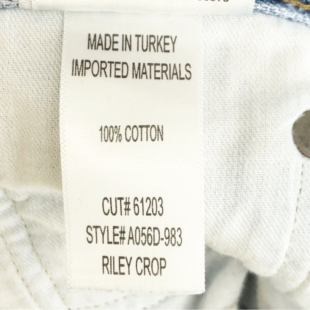 AGolde Riley Crop Distressed jeans - Picture 7 of 12